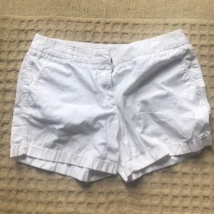 J. Crew white shorts